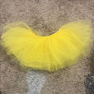 Amazon Yellow Tulle Skirt